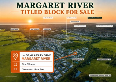 For Sale By Owner MARGARET RIVER, WA 6285